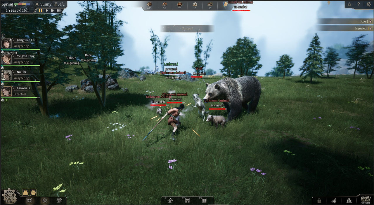 Building an early camp in Eastern Era