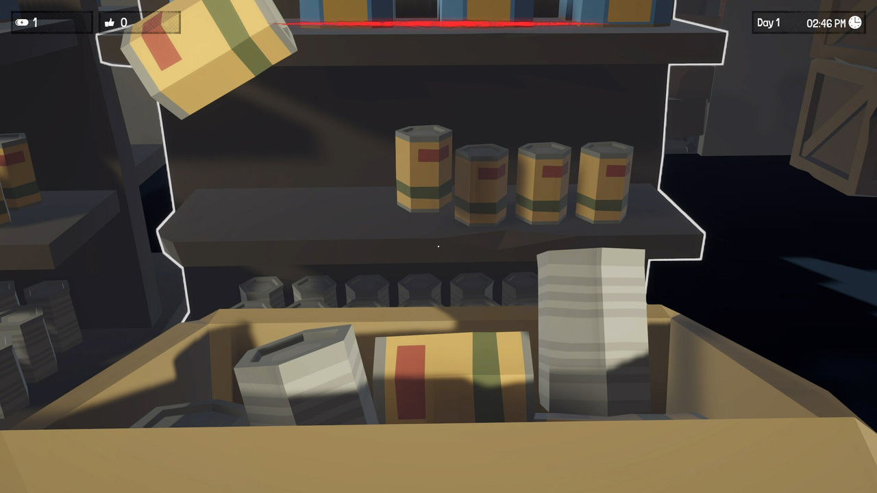 Zombies attacking the store during a raid